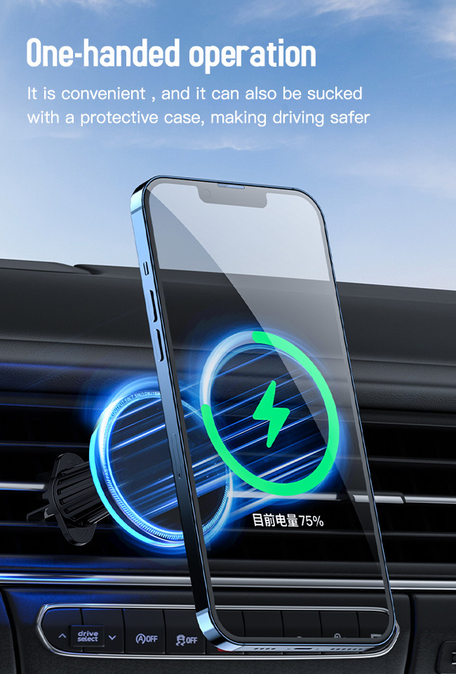 Get Rid Of Compatibility Issues Iphone Car Charger Magnetic Wireless Charging For Crystal Ambient Light Design