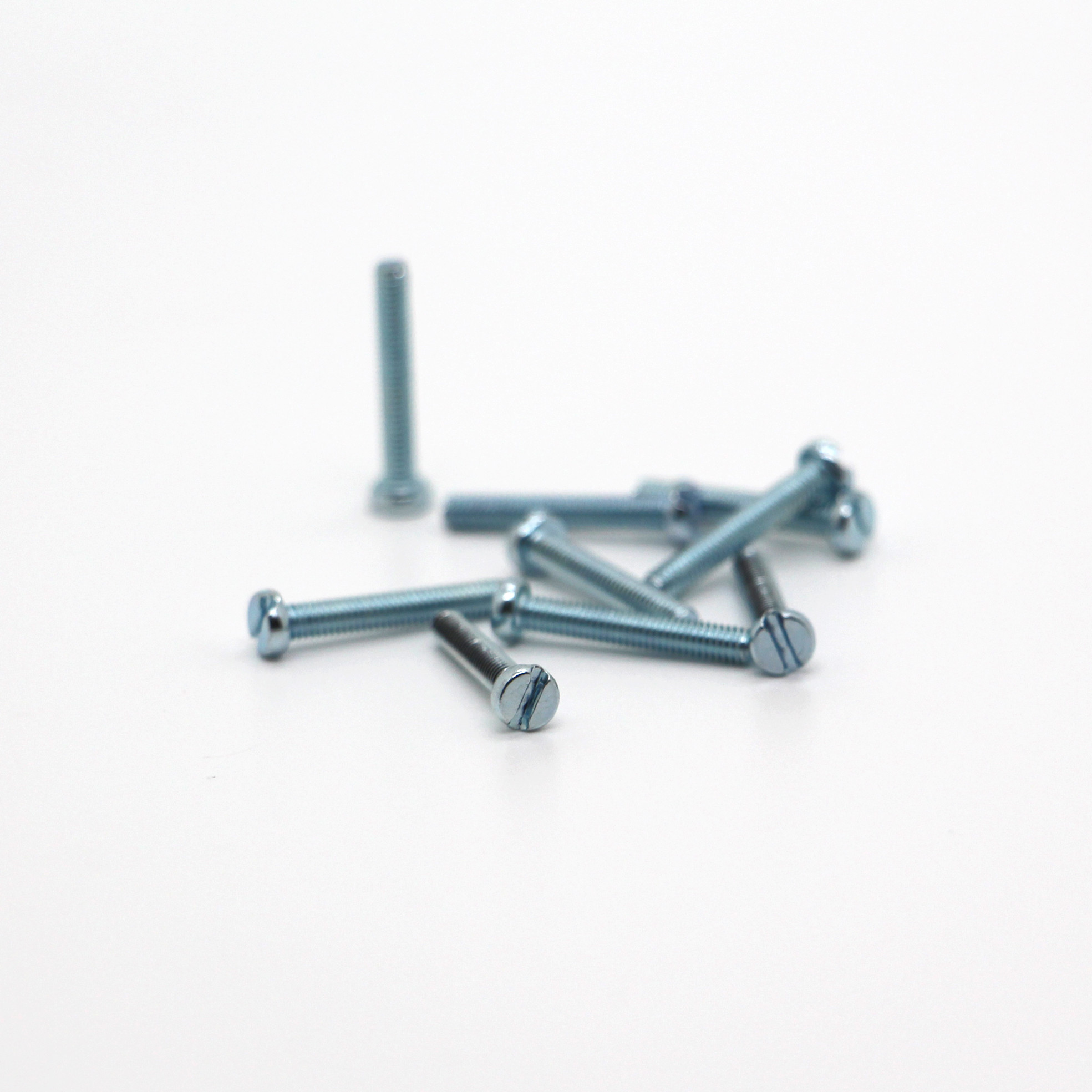 M0.5-M3 Nickel-Plated Micro Flat Head Phillips Precision Micro Screws for Audio Equipment