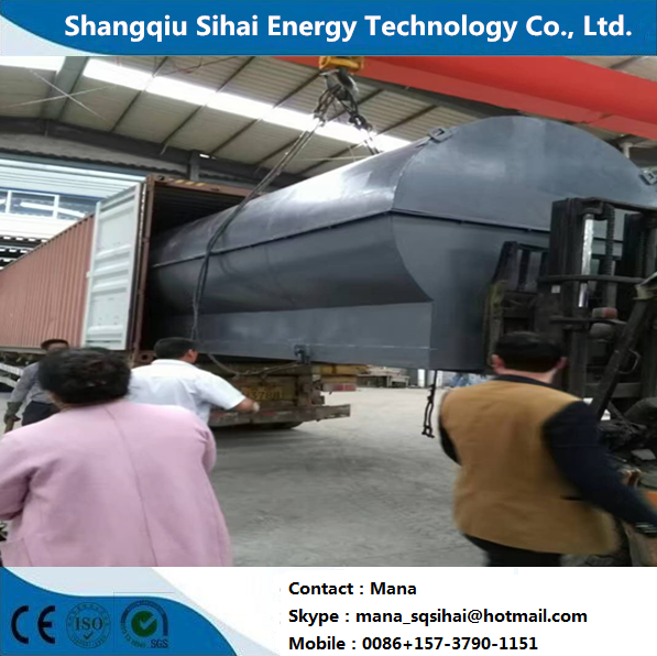 Light Crude Oil LCO Vacuum Distillation Machine 24hours Oil Output 7.2-9tons Diesel