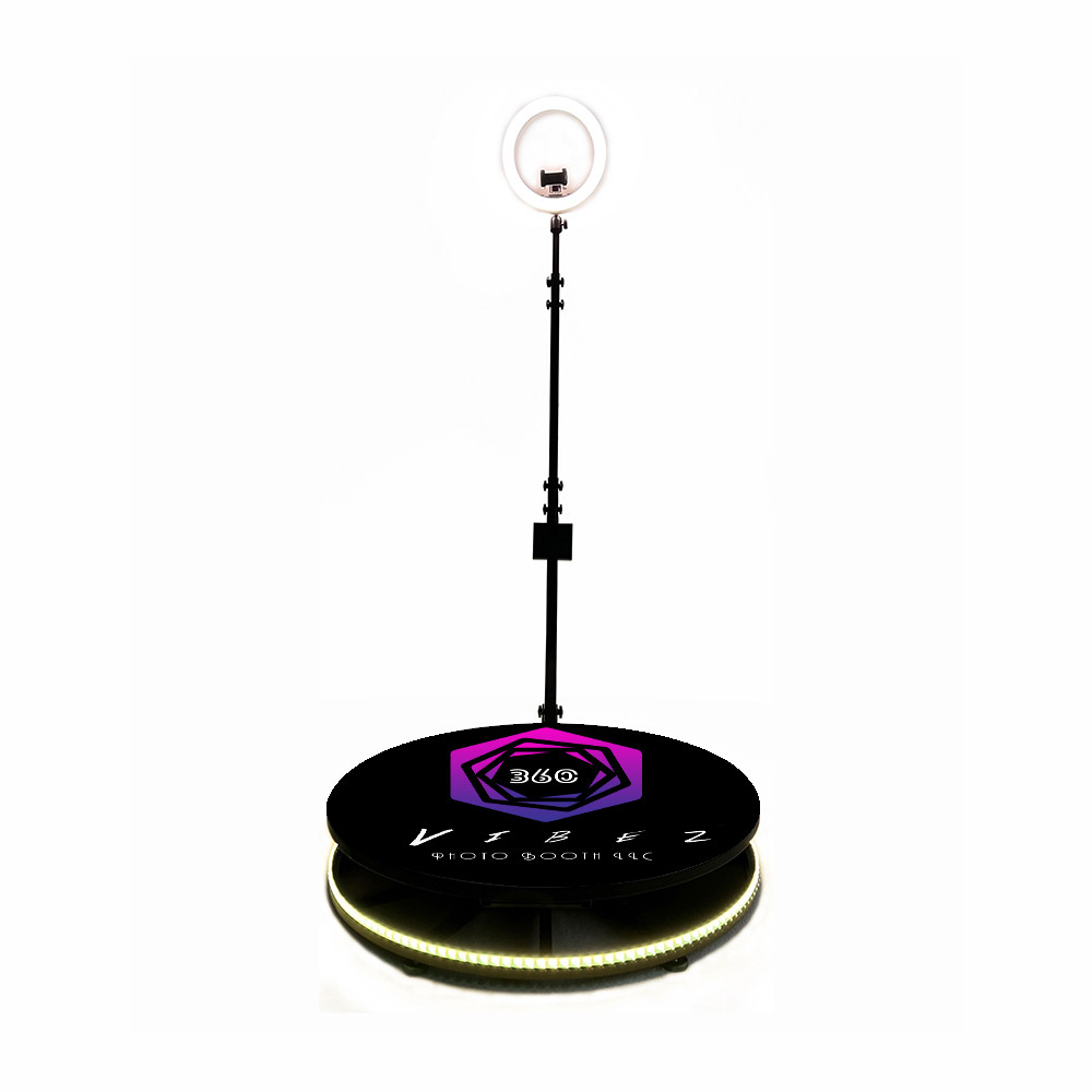Selfie 360 Video Booth Wedding Automatic Portable 360 Rotating Camera For Party