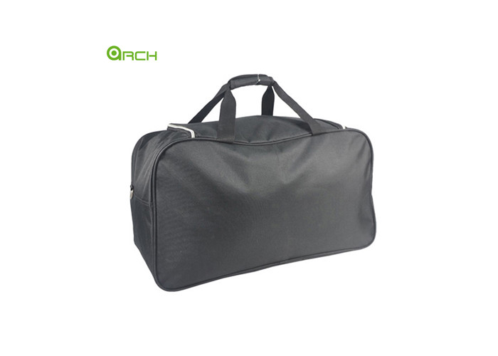 Spacious Duffle Bag with One Front Pocket and Material Handle