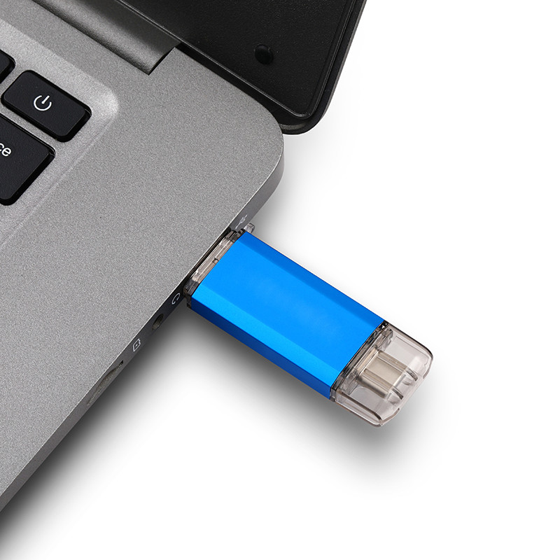 2.0 3.0 Metal Usb Stick Otg Android 256GB 512GB 30MB/S Print Logo