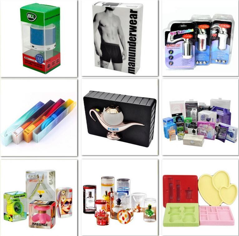 APET Tiny Plastic Cylinder Packaging 0.2mm-1mm PVC Plastic Accessory Box