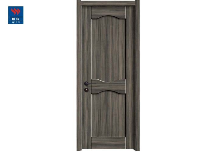 5mm Veneer Entry Wood Door Fireproof For Bedroom