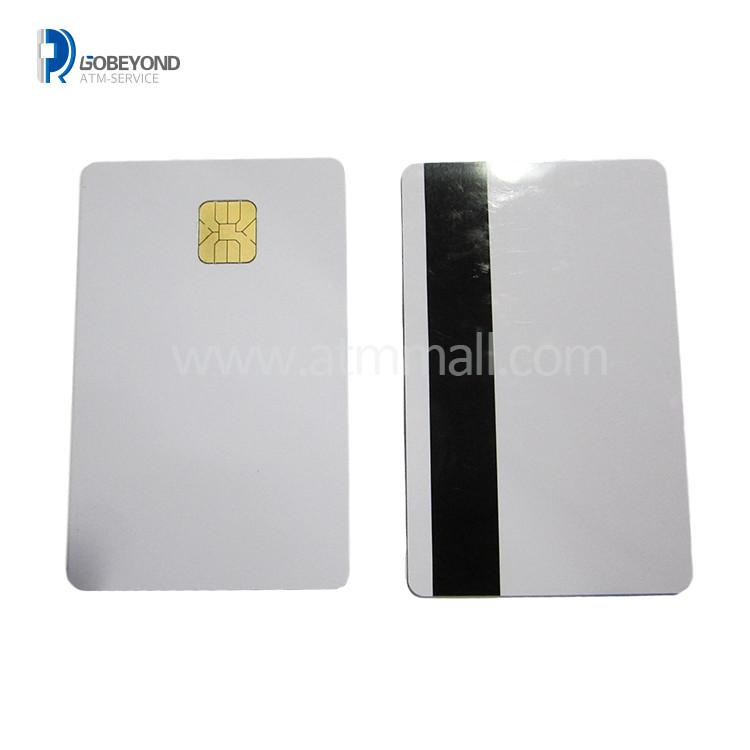 ATM Parts NCR Magnetic Blank Card Reader Test Card with IC Chip
