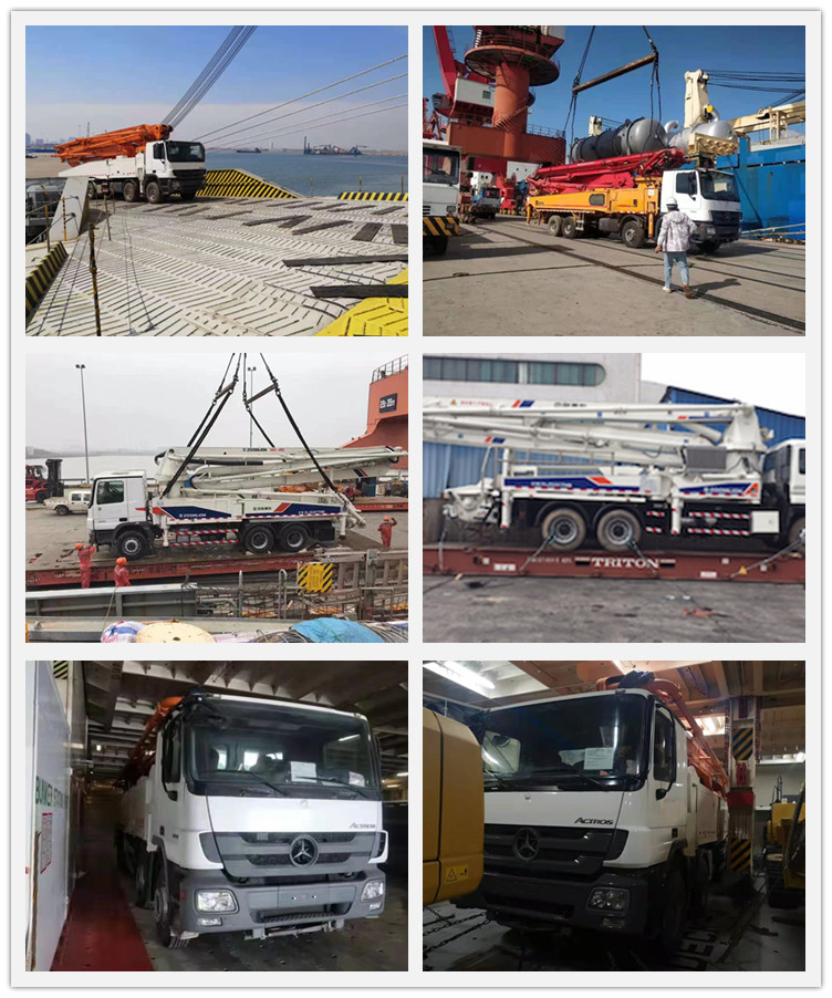 Used Zoomlion Putzmeister P30 Concrete Pump 38.8T 52m 47m