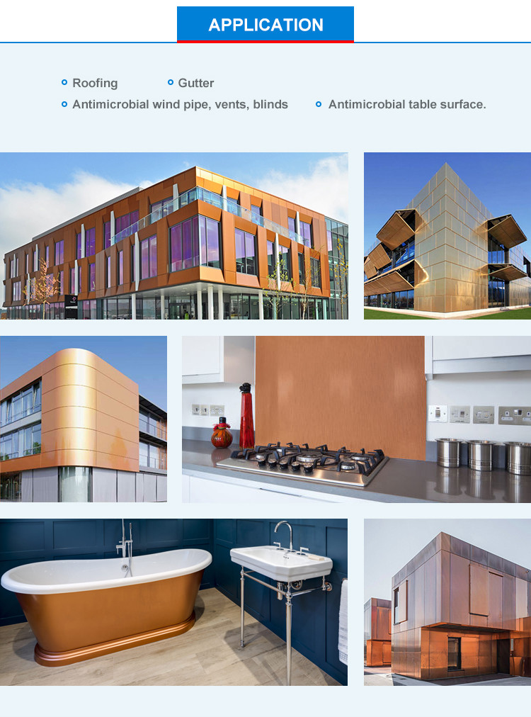 Anti Static Metal Composite Panel 5mm Copper Aluminium CE SGS
