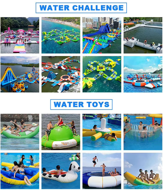 Customizable INFLATABLE WATER PARK for Your Water Park Business