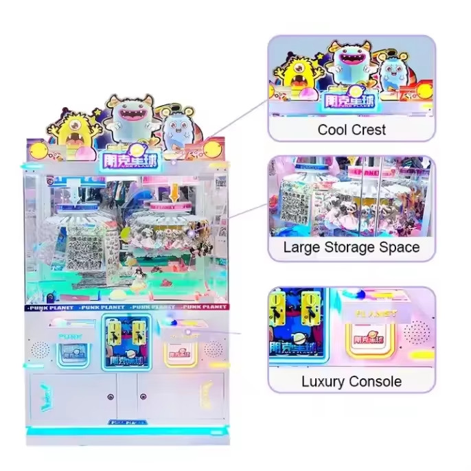 Large Gift Machine Children 39 S Coin Operated Game City New Grab Claw Crane Machine
