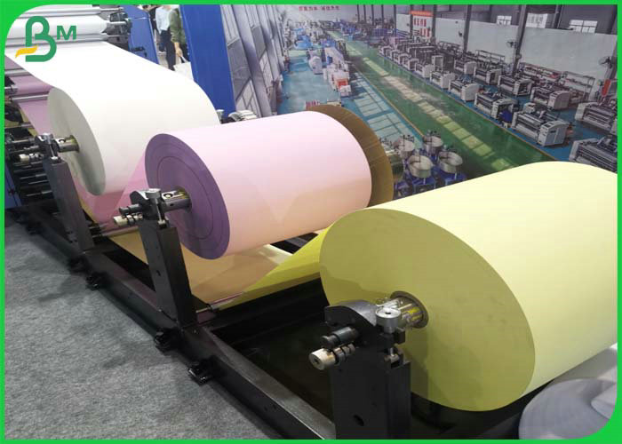50g White blue Pink 3 Part Carbonless Paper For Making Invoice Pad 
