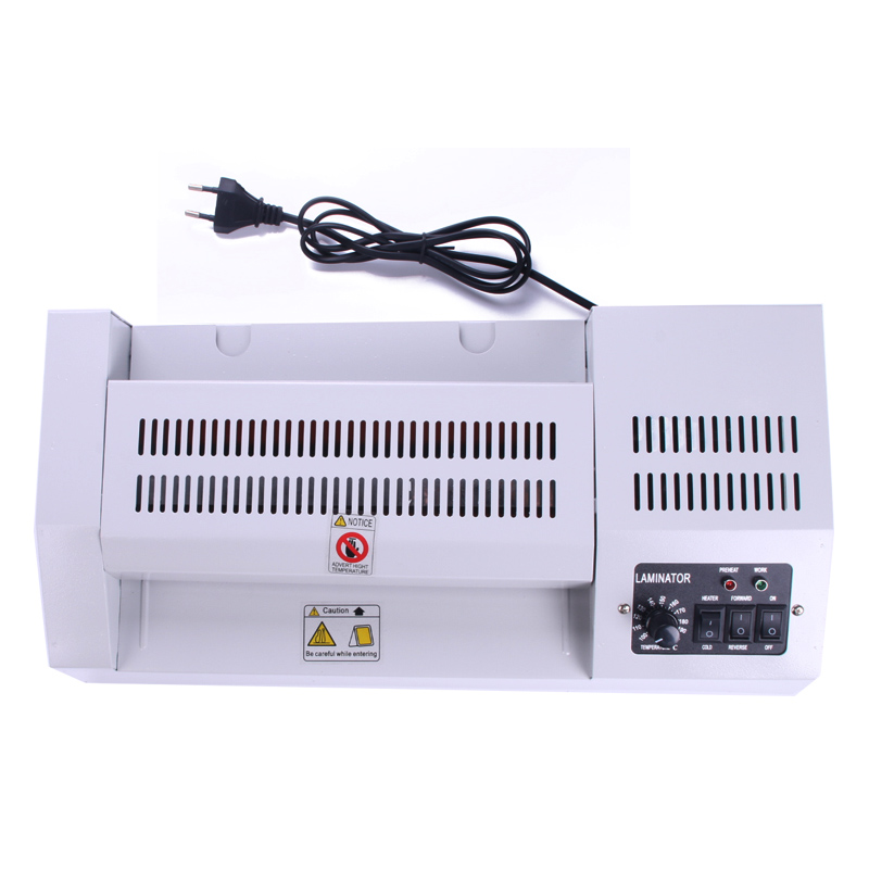 Temperature-Controlled Metal Rubber Roller A3 Laminating Machine for Office Lamination
