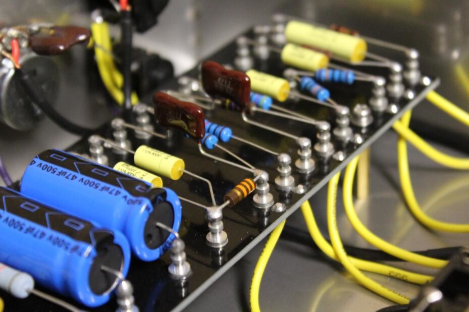 Custom Grand Style JCM800 Hand Wired All Tube Guitar Amplifier Head in Black Tolex with Ruby Tubes 50W