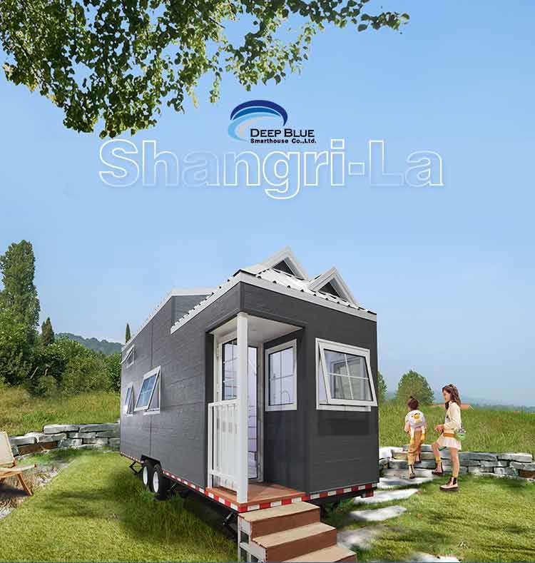 Modular Prefab Light Steel Tiny House On Wheels: Innovative Design
