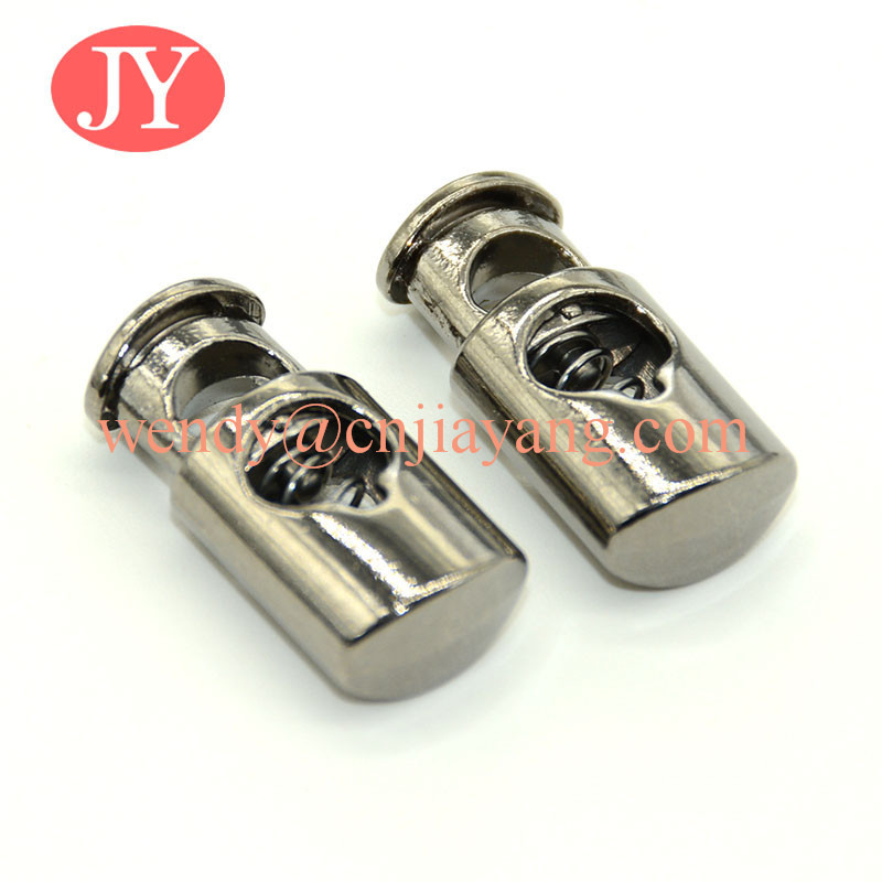 jiayang round shape cheap metal stopper for elastic cord