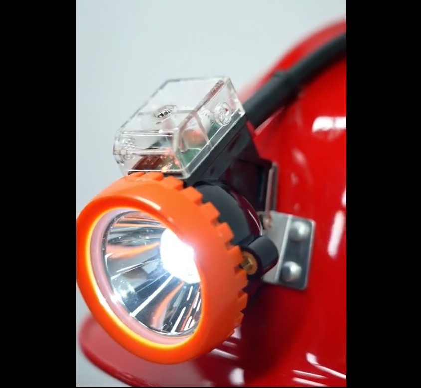 1.00% CH4 Methane alarm LED miner cap lamp
