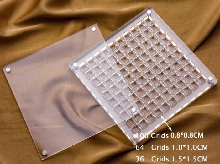 High Transparent DIY Magnetic Seashell Collection Clear Acrylic Display Case For Travelling