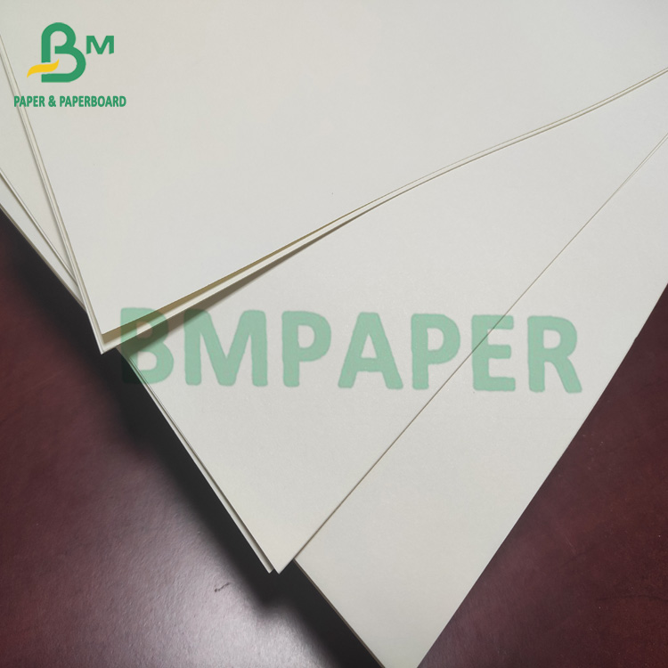 Uncoated Cream Shade Woodfree Printing Paper 100gsm High Opacity