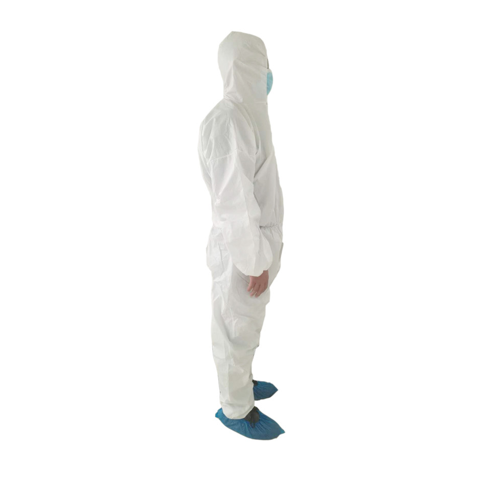 High Safety 63gsm Disposable Protective Clothing Sf Nonwoven Material
