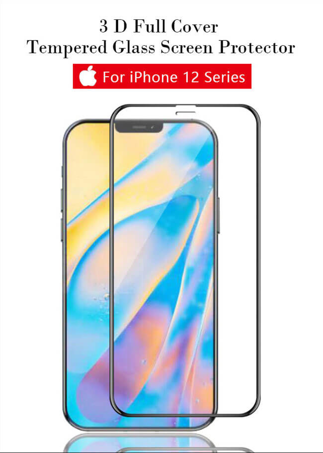3D Full Cover 0.33mm Thickness Tempered Glass Screen Protector