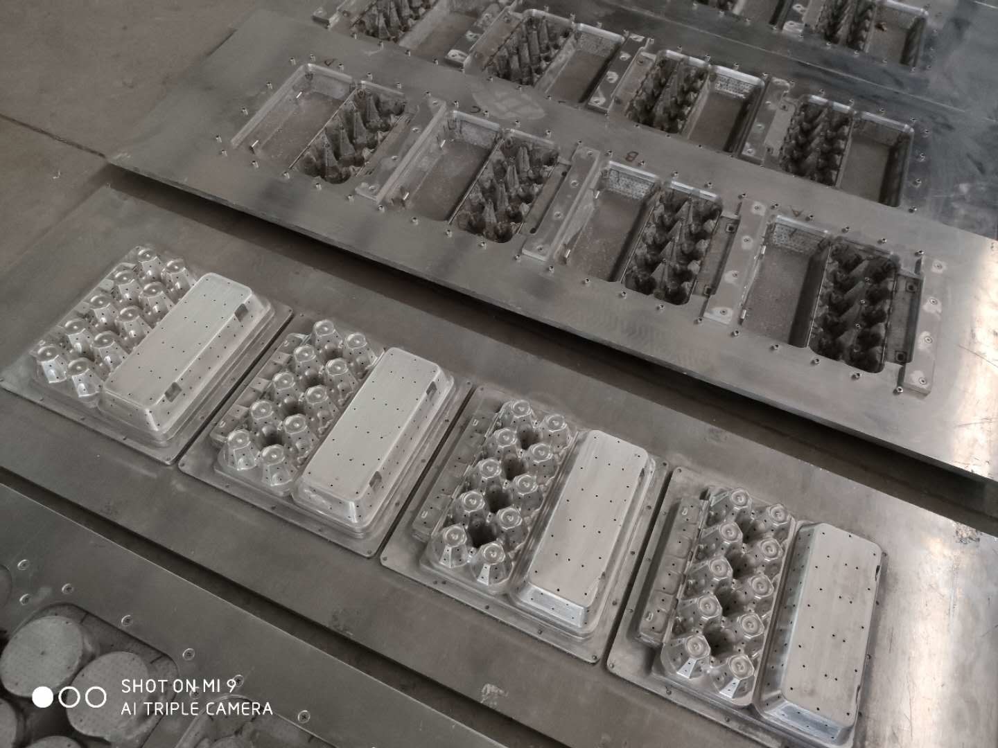 Paper Egg Tray Machine 20 Cavity Pulp Mold For Molded Pulp Products