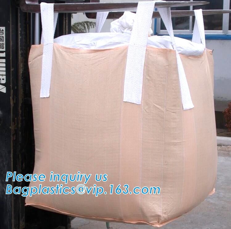 ton jumbo bag for coal,one ton bulk bag,pp woven big bag,100% new polypropylene pp woven bulk bag big bags 1000kg jumbo