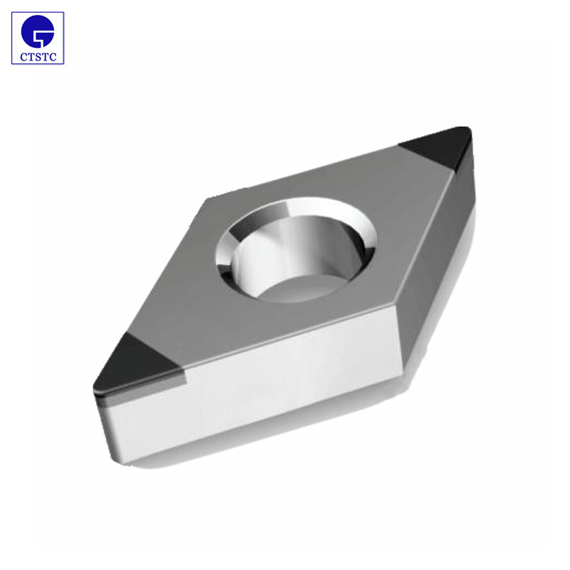 High Speed Stable PCD Turning Inserts Grinding High Efficiency