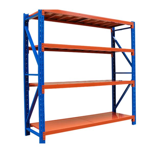 Custom Heavy-Duty 5-Level Steel Industrial Racking System with Powder Coated Finish for Warehouses, Garages and Industrial Applications