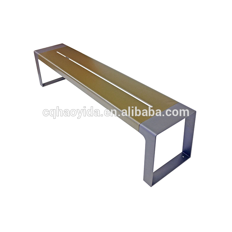 Powder Coated Urban 202cm Steel Garden Benches