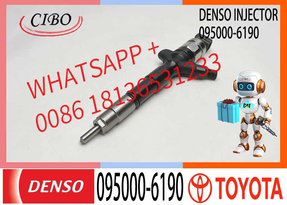 common rail fuel injector 095000-6190 23670-30100 for Toyota