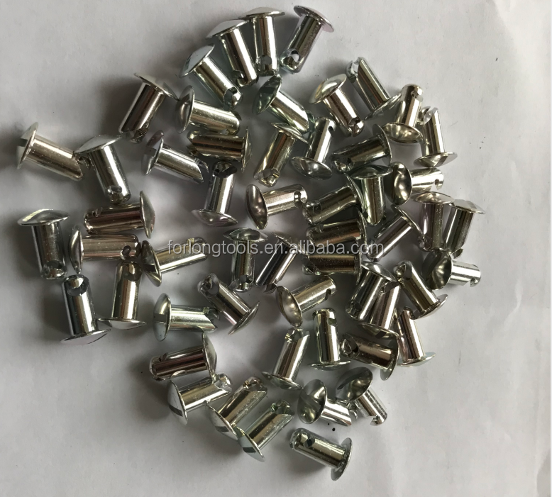 Universal Purpose 5/16*7/16*3/8 Inch Grip Quarter Turn Buttons DZUS OE NO. Black/Silver for Replace/Repair