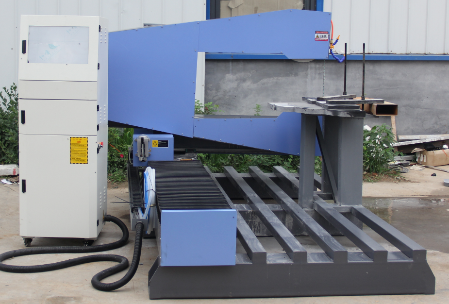 Granite Monument Tombstone CNC Wire Saw Cutting Machine For Russia Market