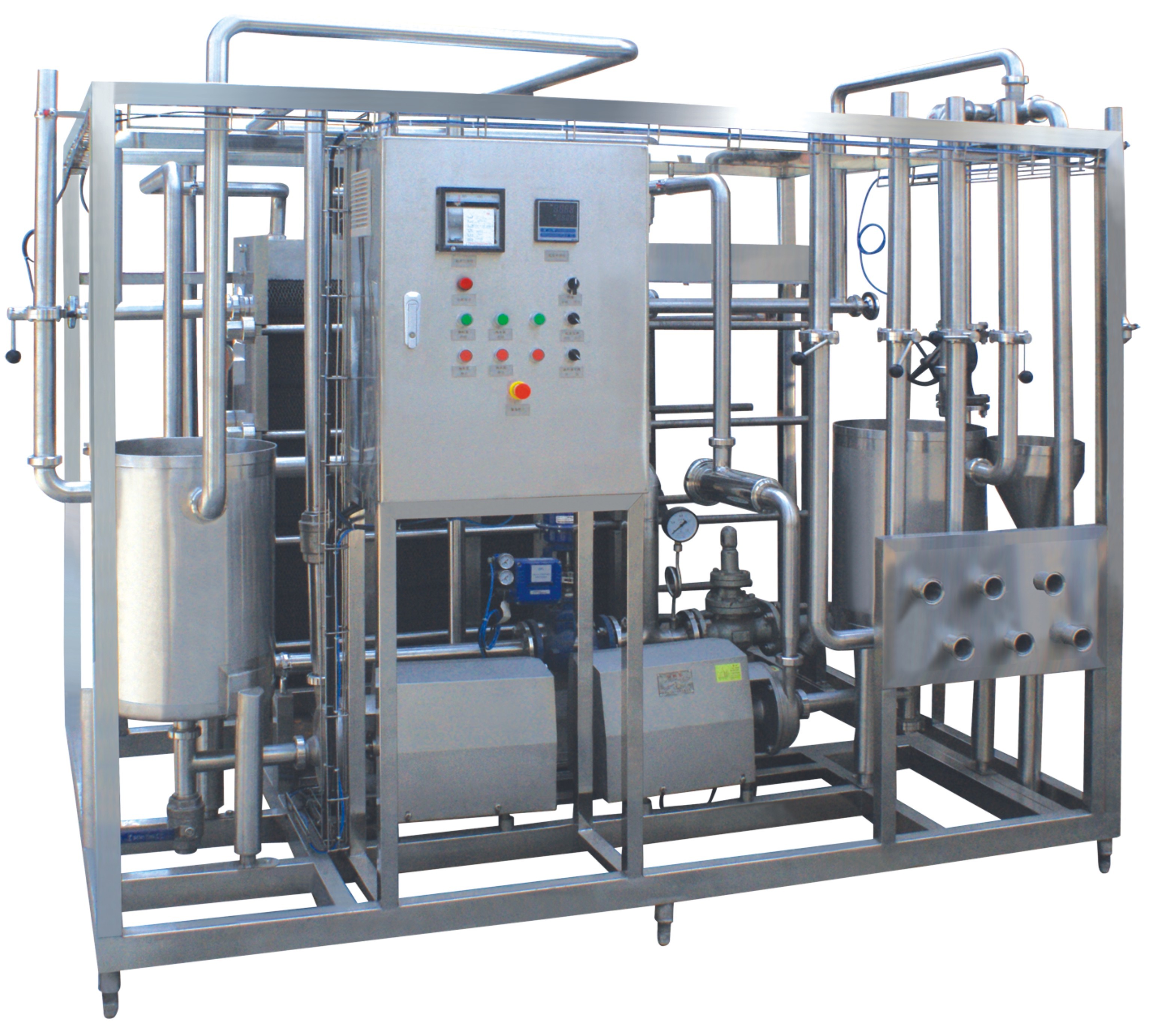 Plate Type High Temperature Sterilizer For Continuous Sterilization