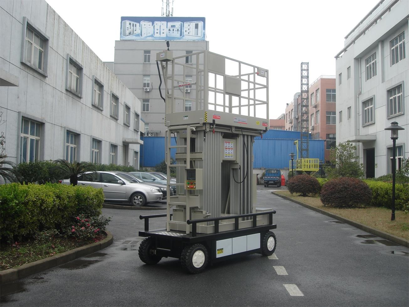 400 kg Loading Mobile Elevating Working Platform 8m For Outdoor Maintenance Work
