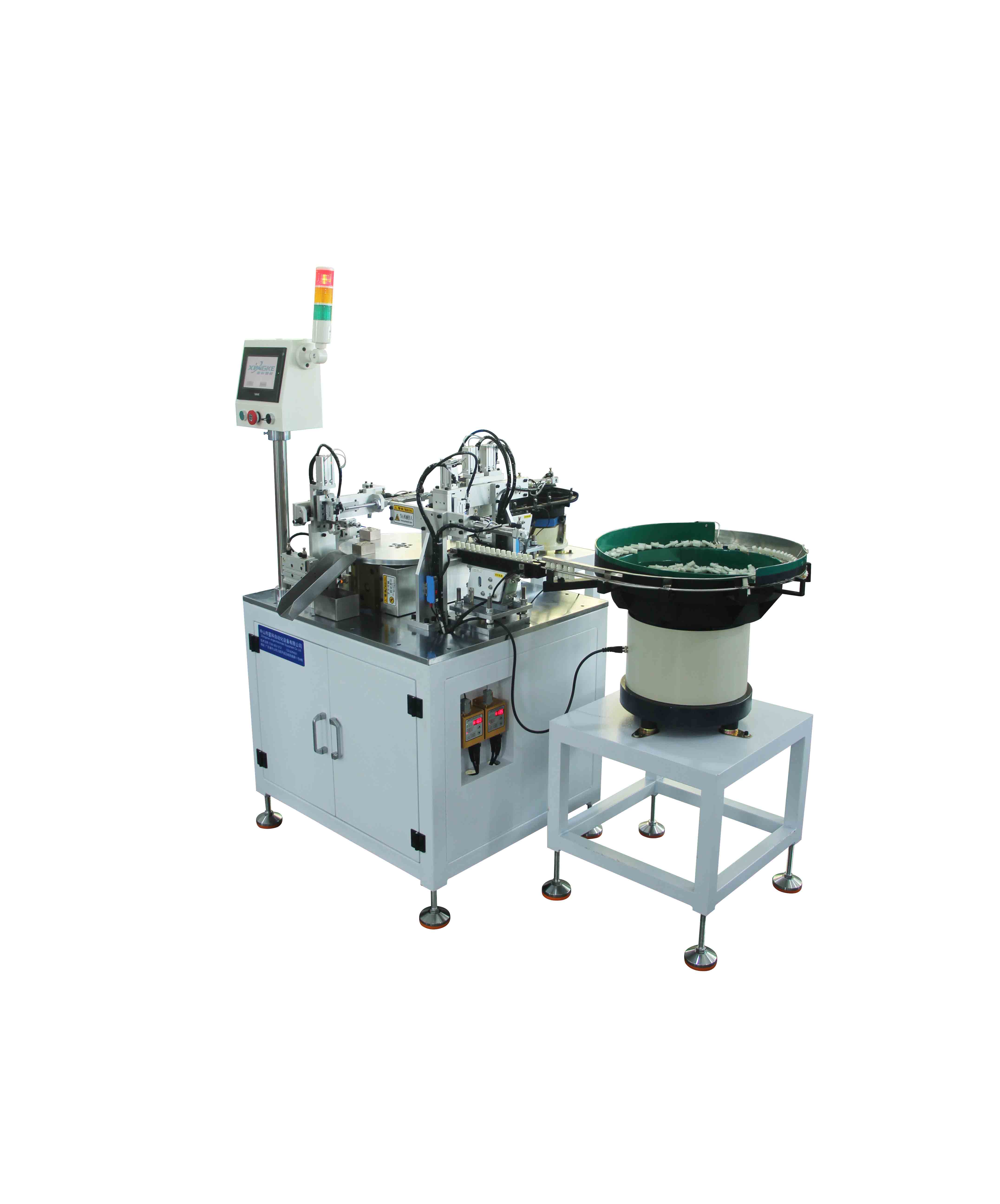 High Precision Equipment Plastic Accessories Short Valve Element Assembly Machine