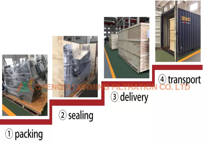 High Efficient Automatic Sludge Dewatering Press Machine For Dung Dewatering