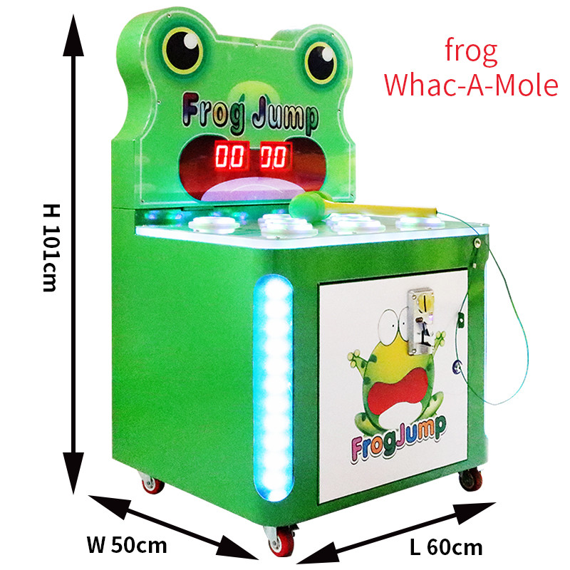 Hitting Coin Operated Arcade Machine Hitting Frog Games Machine Crazy Frog Hammer Game Machine