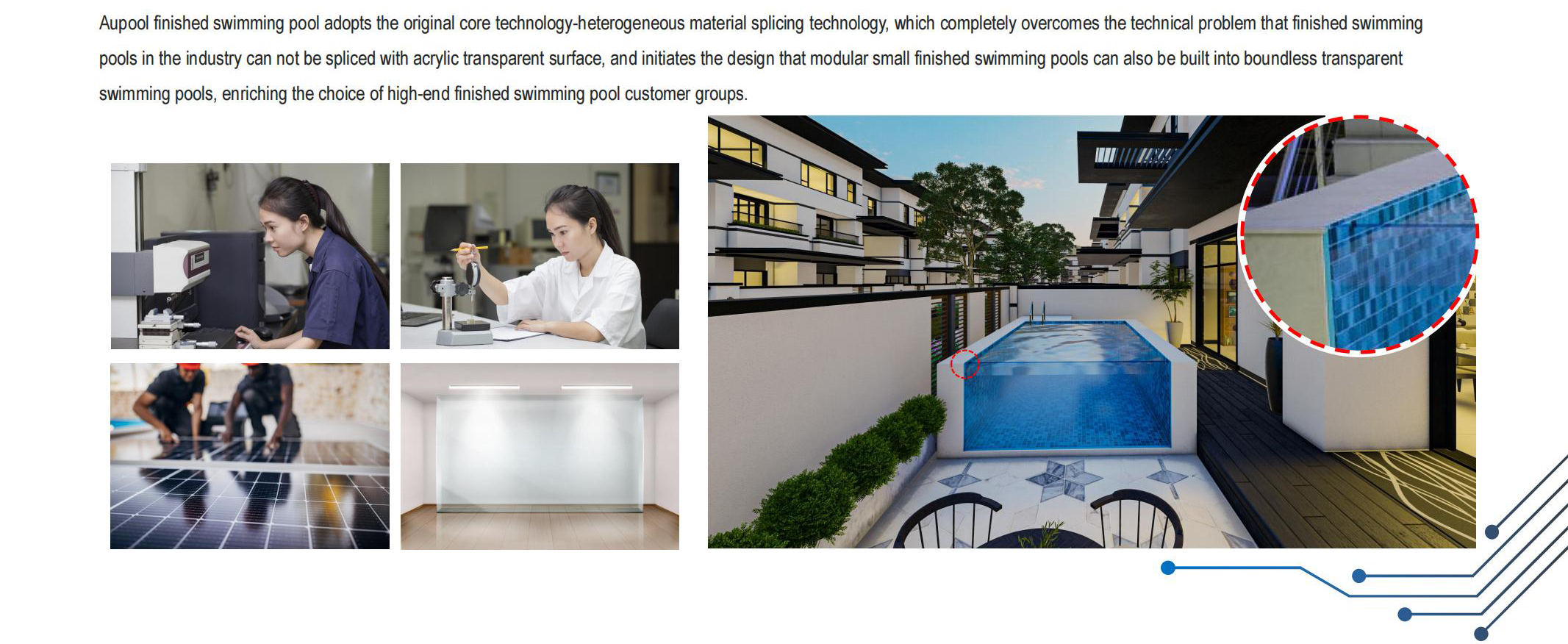 Superior Transparent Acrylic Swimming Pool for Hotels Gyms Schools and Sanatoriums