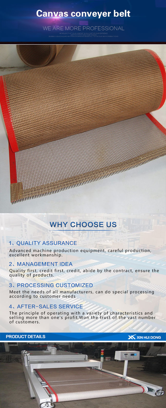 Oven Liner Baking Mat Incline Conveyor Belt Lightweight 0.7 Mm Thickness