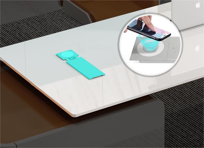 Luxury Executive President Manager Supervisor Desk with MDF Baking Varnish Material