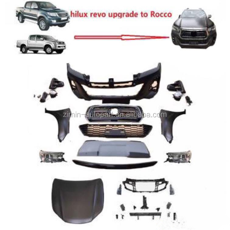 No Need Cut Upgrade Body Kit For Toyota Hilux Rocco Revo Hilux 2016+