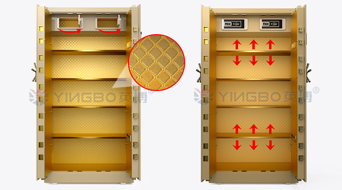 Solid Steel Movable Vault Room Safe Box Door For Home Office Bank