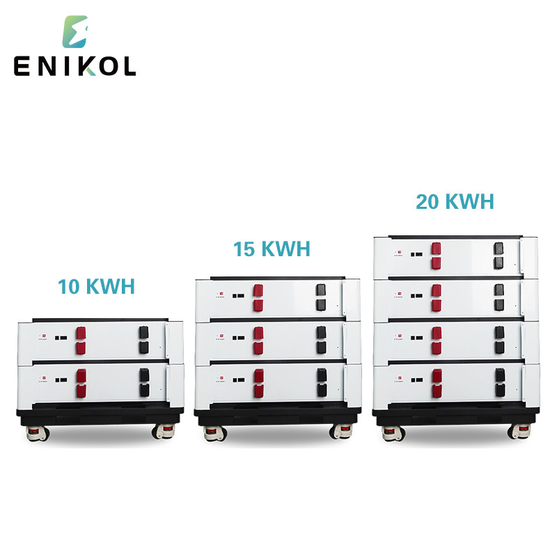 48V Solar Battery Backup Power Systems 5KW 51.2V LiFePO4 Battery Pack With Steel Shell