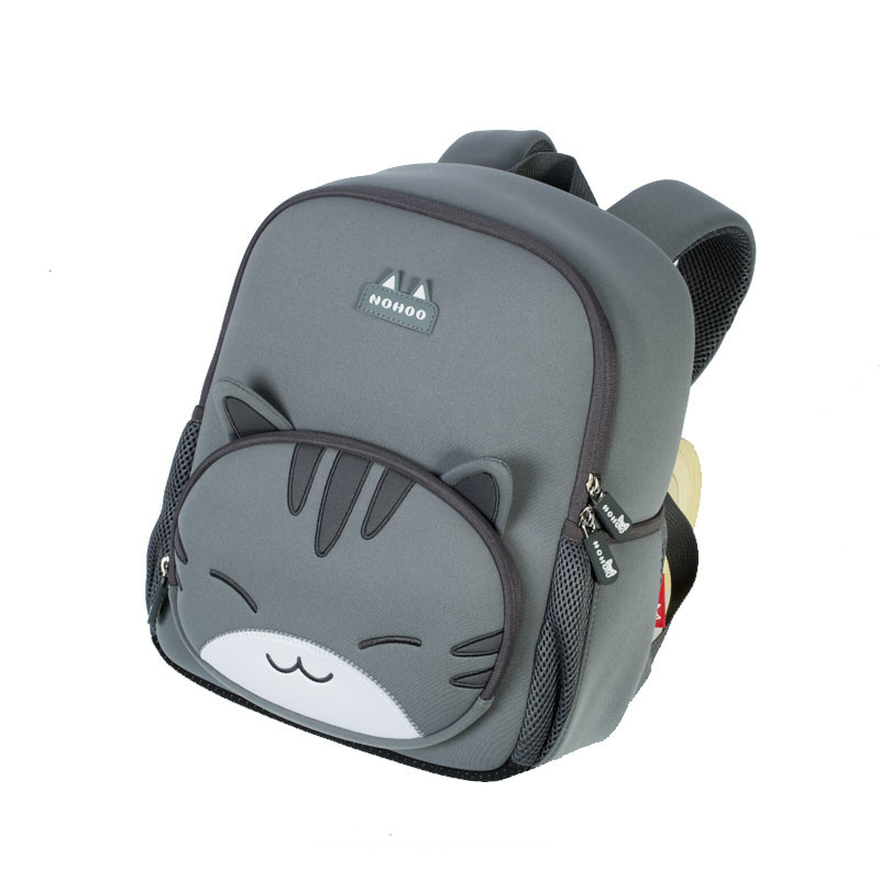 NHB041XL new design cat neoprene lightweight waterproof student school bag