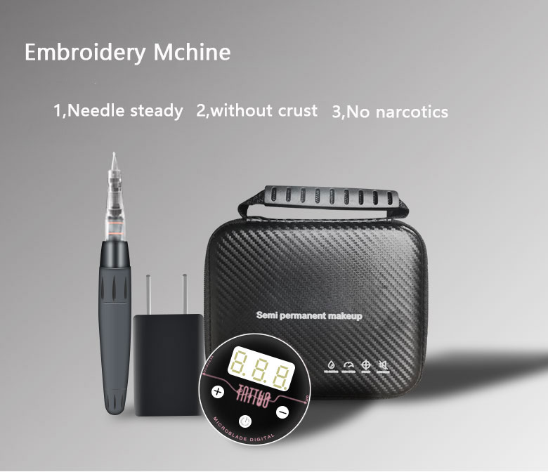 Protable Permanent Makeup Machine Pen Tattoo Gun Tattoo Kit Digital Touch Manipulation