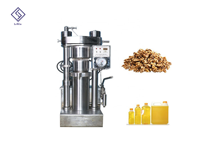 YY185 Mini Hydraulic Oil Press Machine Walnut Automatic Oil Expeller Machine