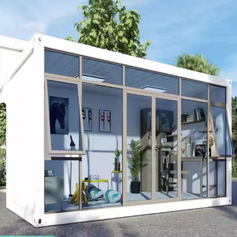 Expandable Prefabricated Container House With Sandwich Panel