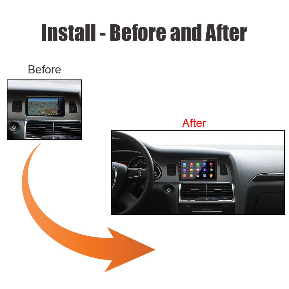 Universal 9/10.1 Inch CarPlay Android GPS Navigation Player for Double 2 Din Car Radio