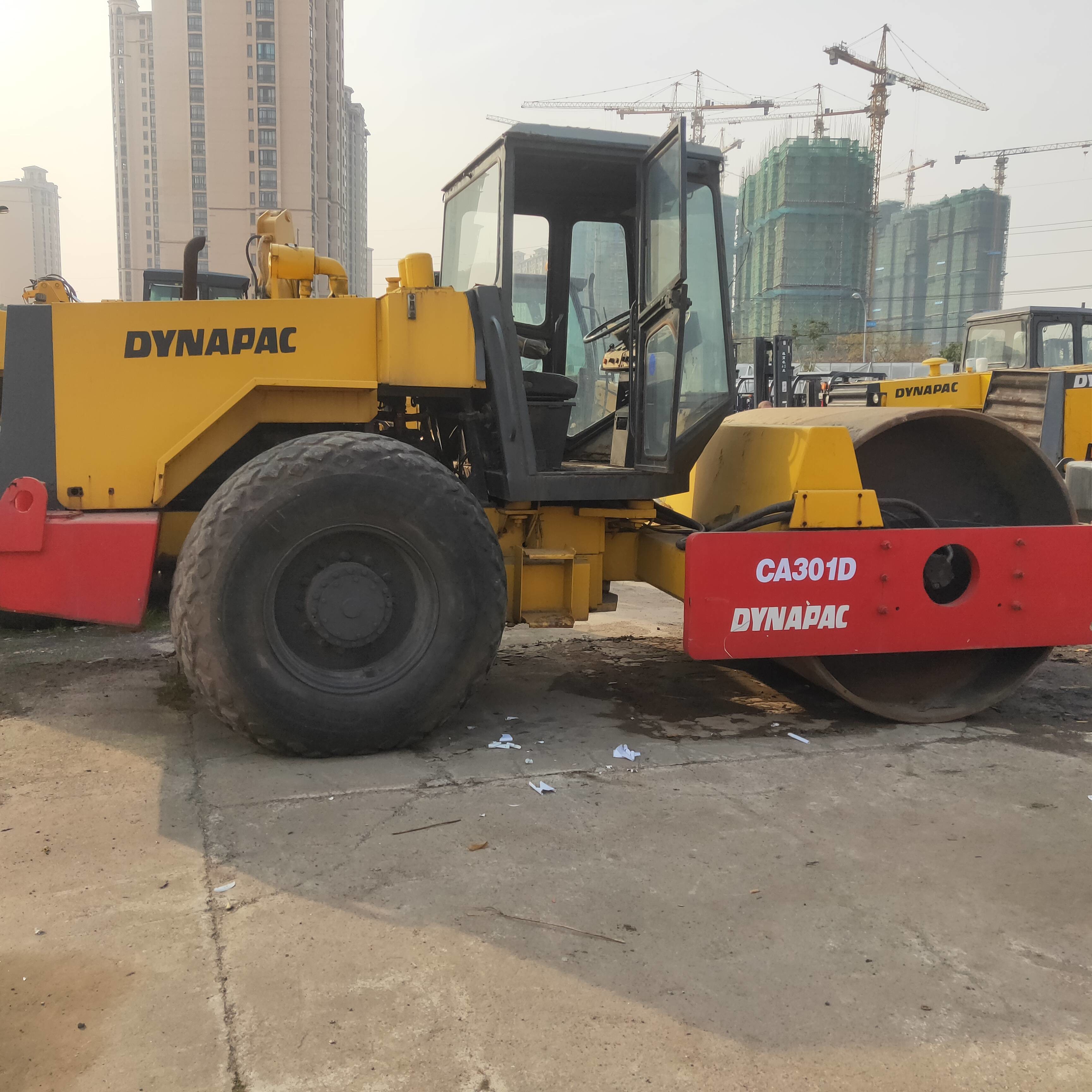 Construction Dynapac CA301D Tandem Road Roller Used For Contractors 12T