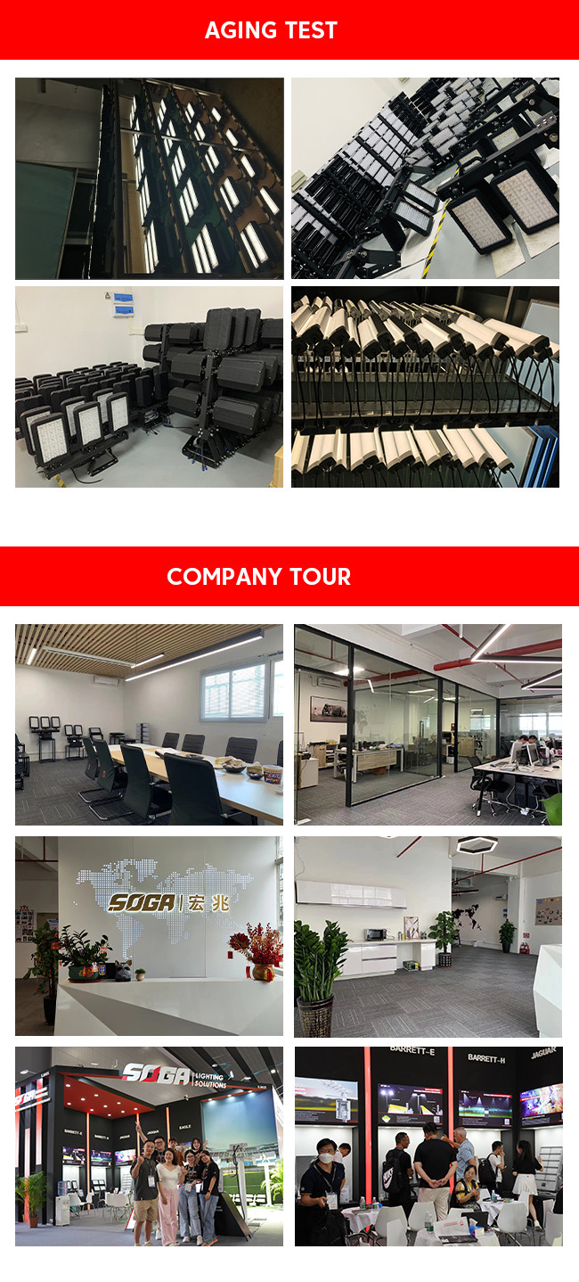 Stainless Steel Bracket IP65 High Power LED Flood Light With Wireless Dimming Solutions