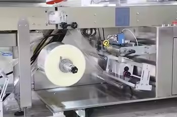 Electric Wet Wipe Machine 1-10 Pieces Easy To Operate With PLC Motor For Chemical Commodity Textiles Industries